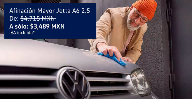 PromocionesPaquete Afinación Mayor para Jetta A6 2.5
